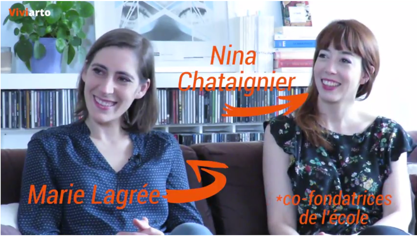 Marie et Nina à l’honneur sur Viviarto !