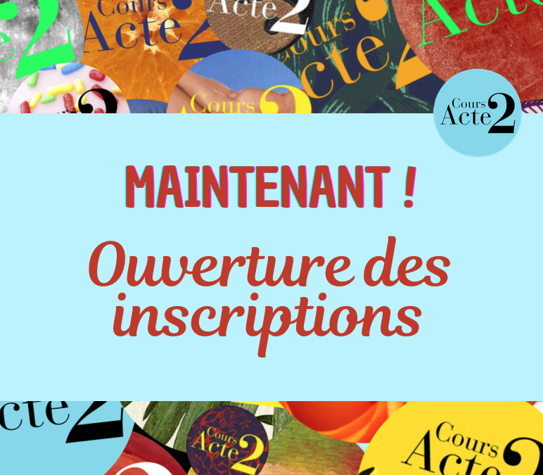 Inscriptions 2026 Ouvertes !
