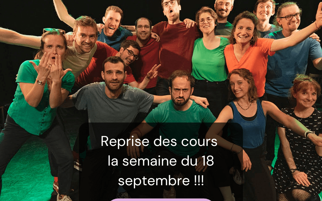 Rentrée le 18 Septembre !