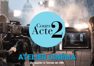 Stage Cinéma 3 et 4 Février 24